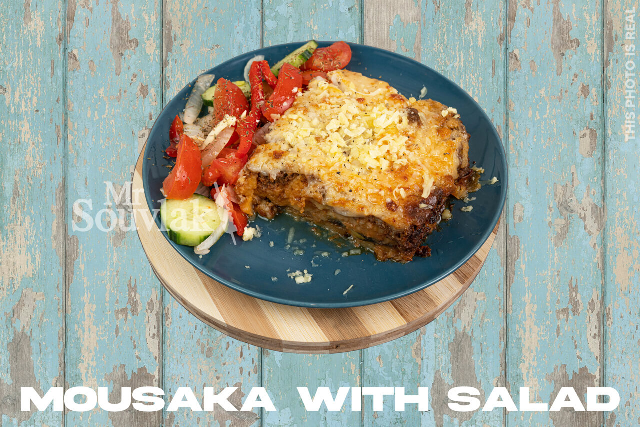 Mousaka with Salad