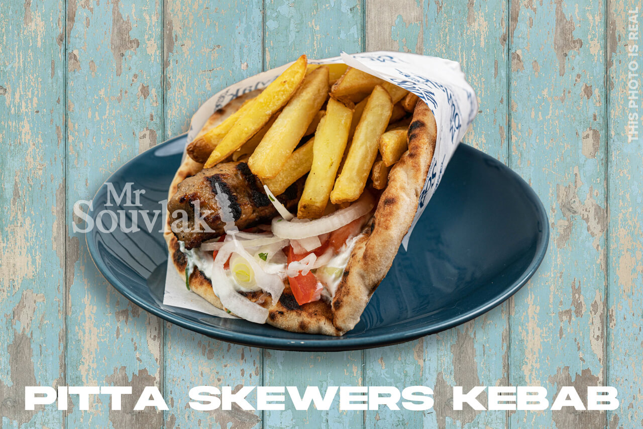 Pitta Skewers Kebab