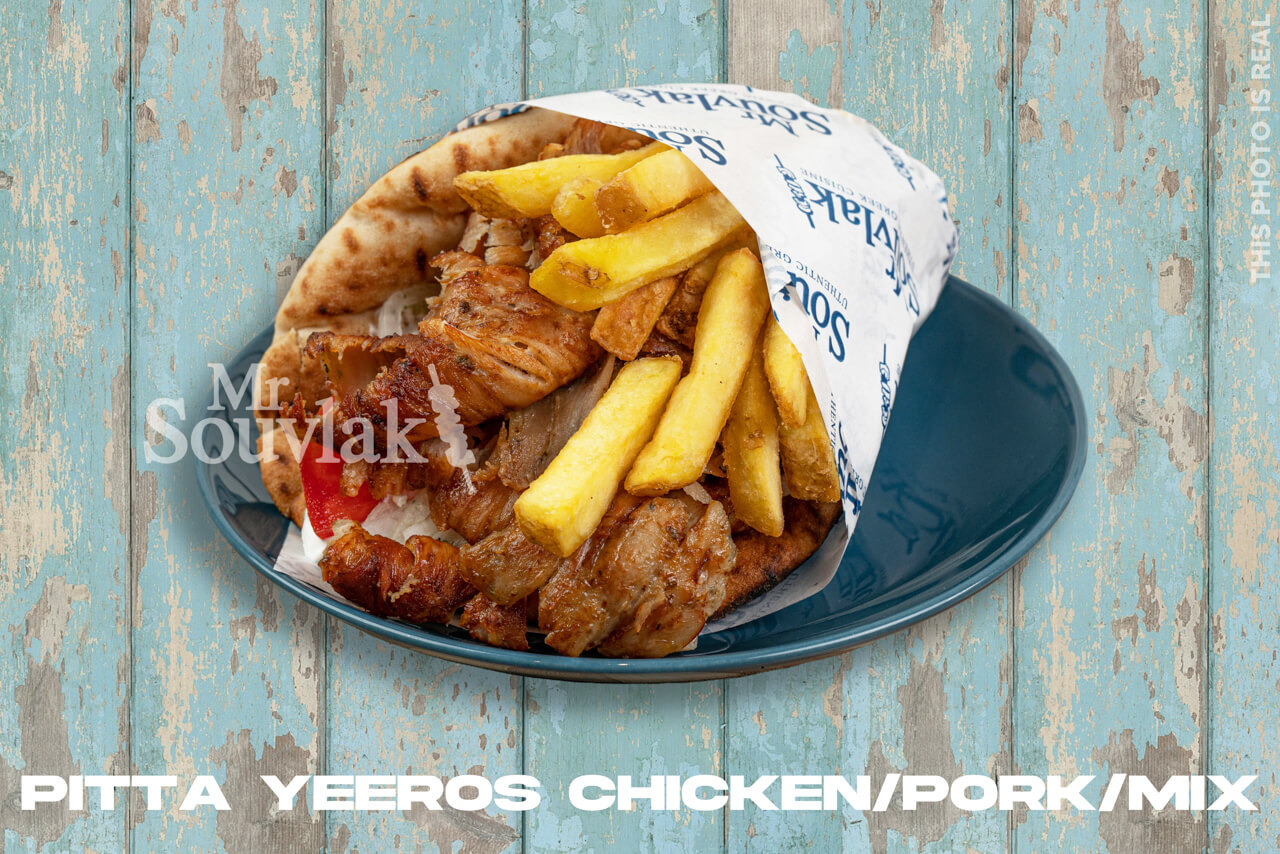 Pitta Yeeros Chicken-Pork-Mix